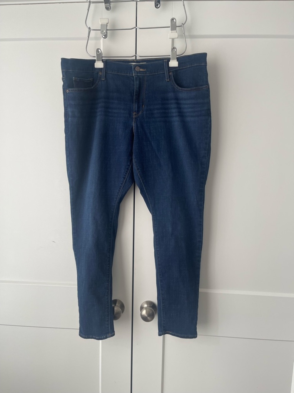 Levi’s 711 Skinny Jeans Women’s 18W Dark Wash Stretch Denim